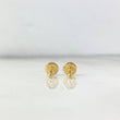 Topos Bola Lisa 0.45gr / 3mm Oro Amarillo 18K *