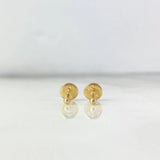Topos Bola Lisa 0.3g / 2.05mm Oro Amarillo 18K