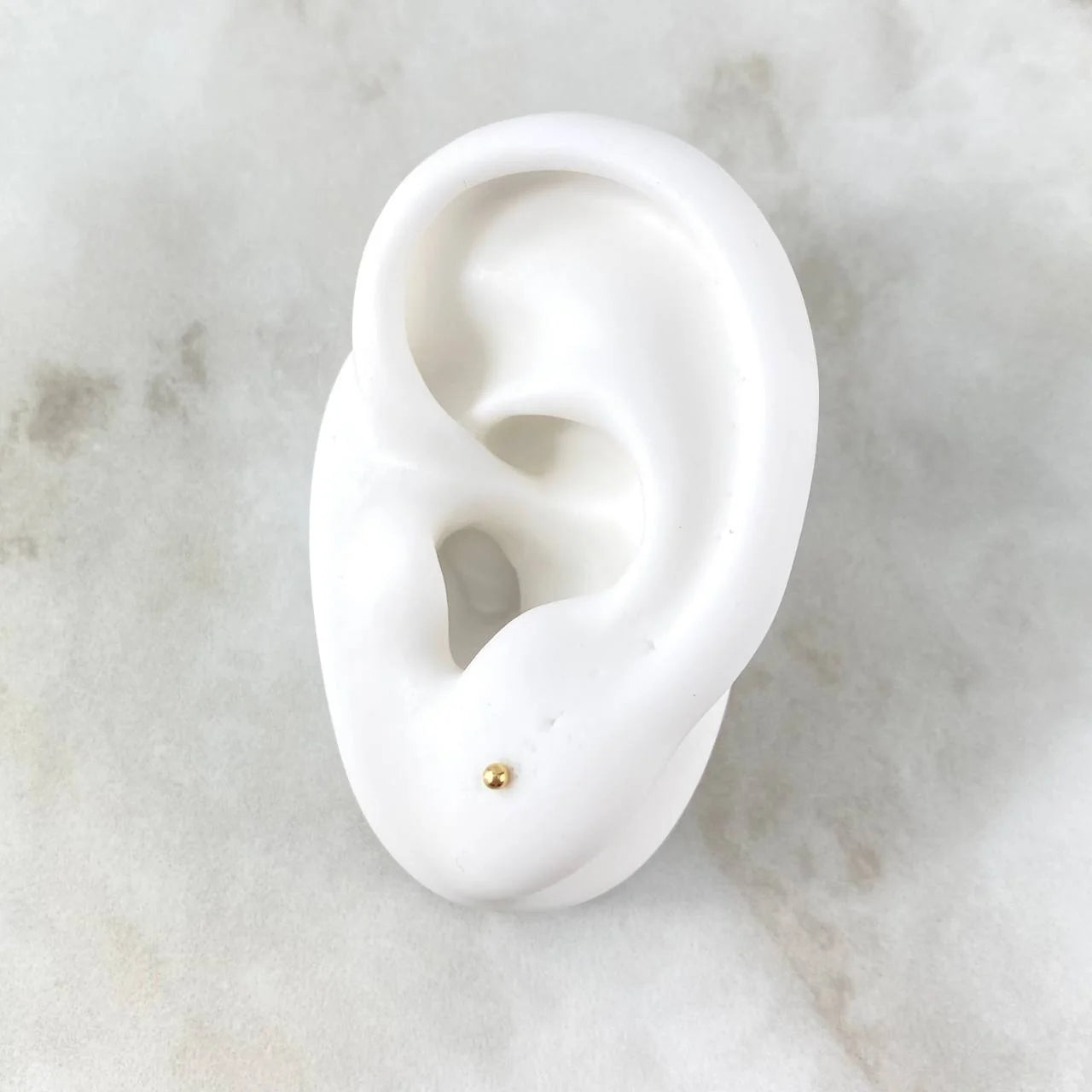 Topos Bola Lisa 0.3g / 2.05mm Oro Amarillo 18K