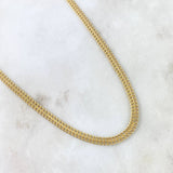 Cadena Sedusa 4.25gr / 45cm / 3.8mm Oro Amarillo +3 18K