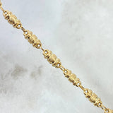 Pulso Barril 4.25gr / 19.5cm / 5mm Oro Amarillo ©
