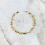 Pulso Barril 4.25gr / 19.5cm / 5mm Oro Amarillo ©