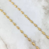 Cadena Rustica Canotillo 10.45gr / 60cm / 4.8mm Oro Amarillo