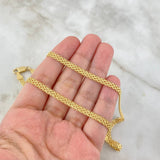 Cadena China 12.85gr / 50cm / 5mm Oro Amarillo +1 18K