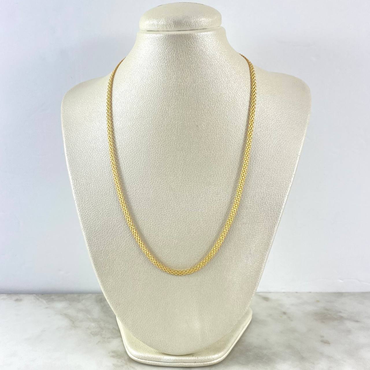 Cadena China 12.85gr / 50cm / 5mm Oro Amarillo +1 18K