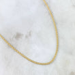 Cadena China 6.1gr / 50cm / 2mm Oro Amarillo +0 *