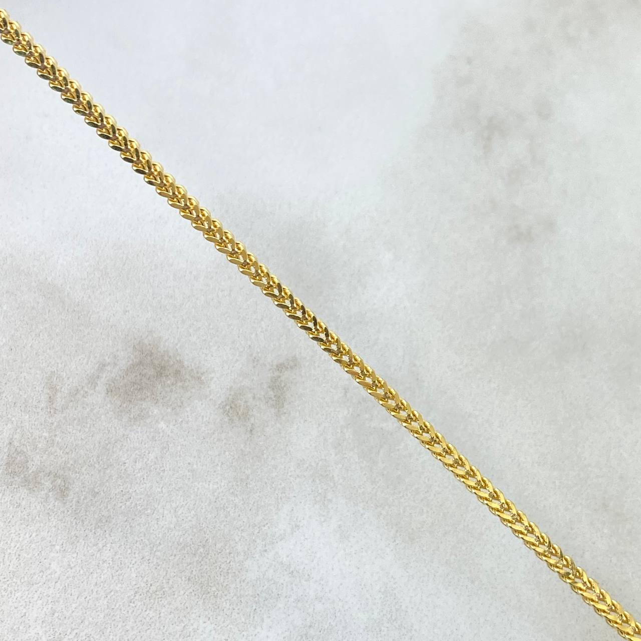 Pulso Franco 2.55gr / 20.5cm / 2.2mm Oro Amarillo +3 18K