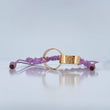 Pulsera Lila Tornillo 2.55gr / Oro Amarillo