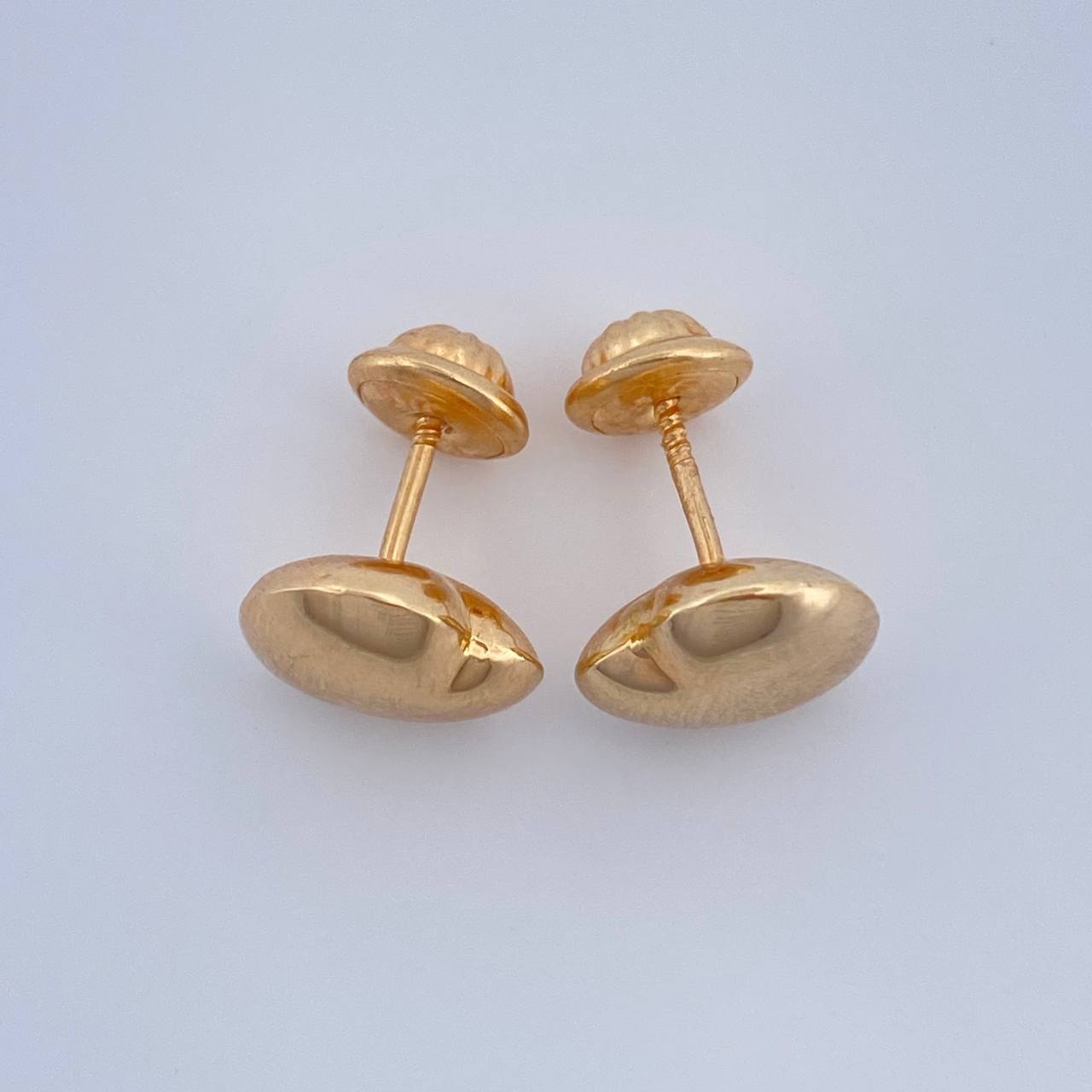 Topos Corazon 0.9gr / 9mm / Oro Amarillo 18K &