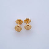 Topos Virgen Milagrosa 0.8gr / 8.18mm / Oro Amarillo 18K &