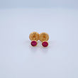 Topos Bisel 0.5gr / 3.2mm / Oro Amarillo 18K &