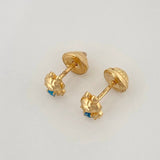 Topos Conejo Sonriente 0.75gr / 8mm Oro Amarillo 18K %