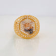 Anillo San Miguel Arcángel 7.3g / T9 1/4 Tres Oros 18K