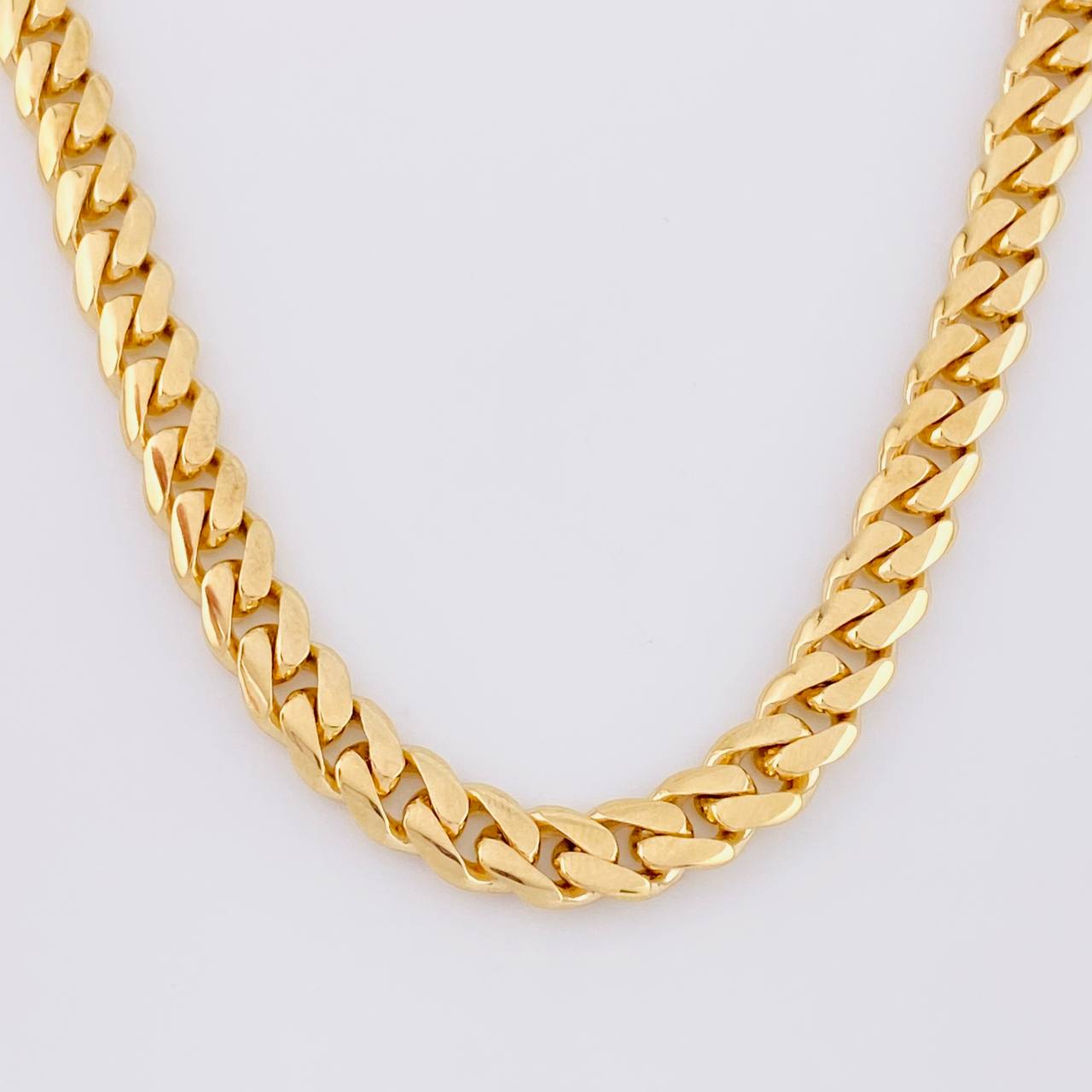 Cadena Cubana 66.15g / 60cm / 6.2mm Oro Amarillo 18K