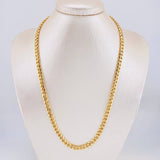 Cadena Cubana 57.3g / 50cm / 6.2mm Oro Amarillo 18K
