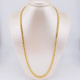 Cadena Cubana 66.15g / 60cm / 6.2mm Oro Amarillo 18K