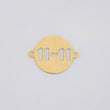 Herraje 11-11 0.6g / 2cm Oro Amarillo 18K