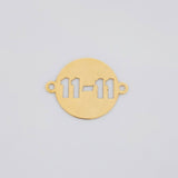 Herraje 11-11 0.6g / 2cm Oro Amarillo 18K