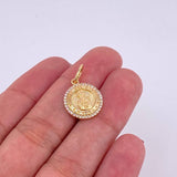Dije Medalla Virgen del Carmen 2.4g / 2.3cm Oro Amarillo 18K