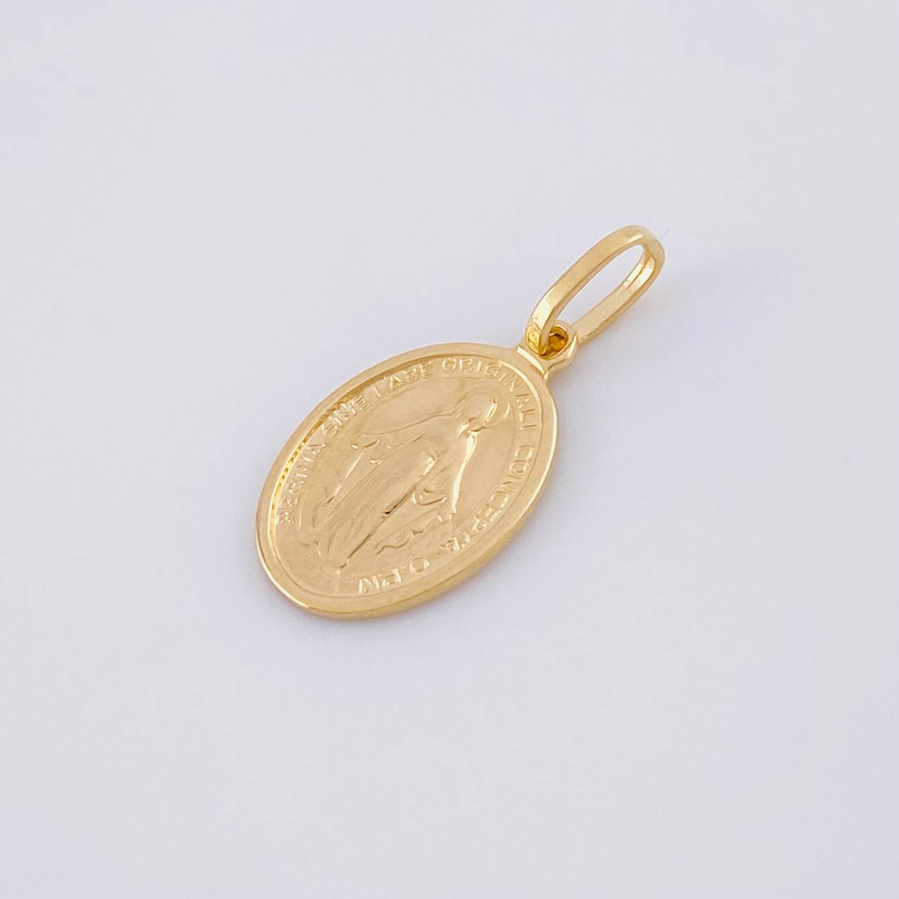 Dije Virgen Milagrosa 1.3g / 2.2cm Oro Amarillo 18K