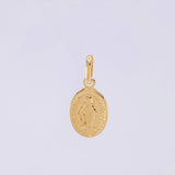 Dije Virgen Milagrosa 1g / 1.8cm Oro Amarillo 18K