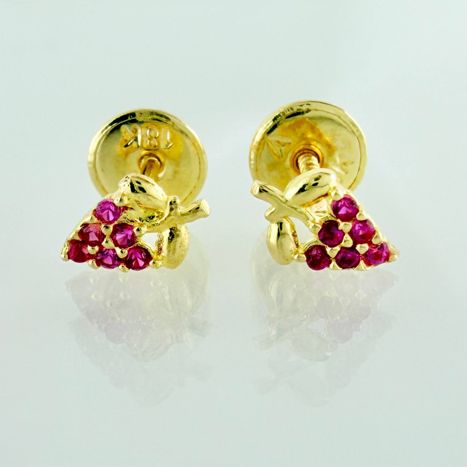 Topos Fresa 0.55gr / 6mm Oro Amarillo 18K