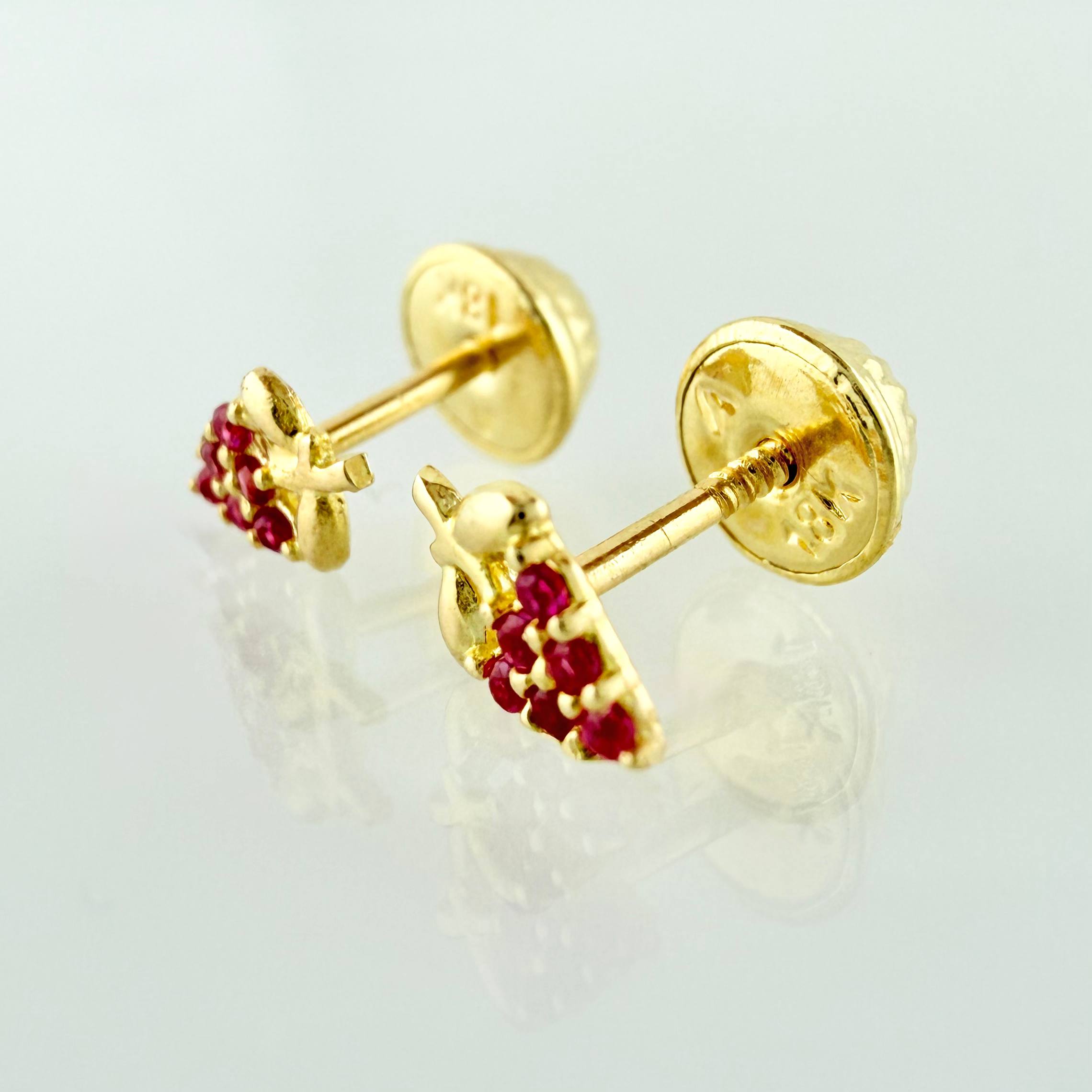 Topos Fresa 0.55gr / 6mm Oro Amarillo 18K