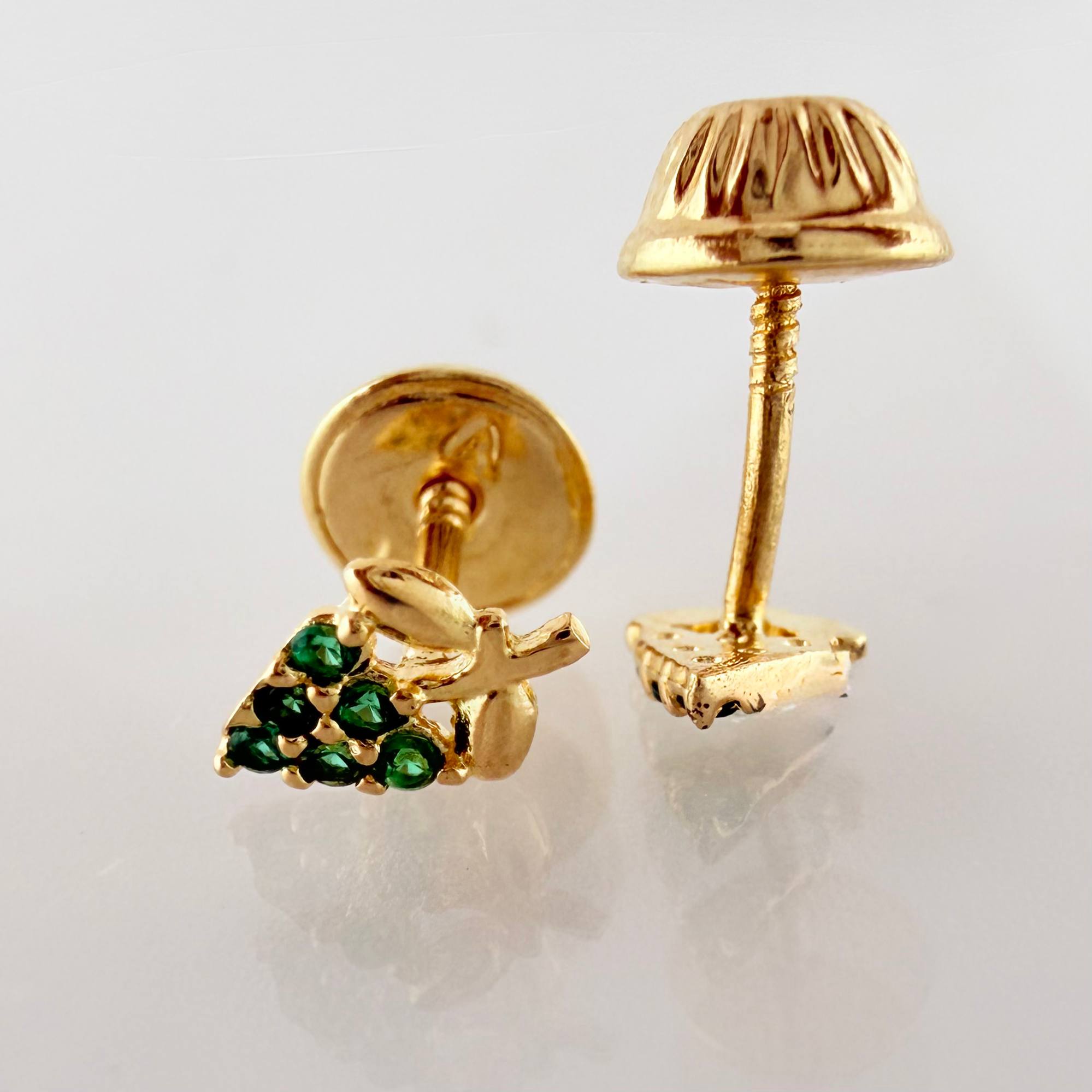 Topos Fresa 0.6gr / 6mm Oro Amarillo 18K