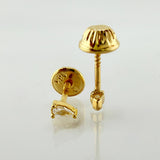 Topos Chispa en Ojiva 0.5gr / 3mm Oro Amarillo 18K