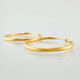 Candongas Aro Liso 2.35gr / 2.7cm / Oro Amarillo 18K