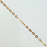 Cadena Aro Seguido Esencia Dorada 1.85gr / 40cm-45cm / 0.6mm Oro Amarillo +4 18K *