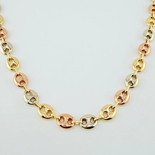 Cadena GC 21.9gr / 67.5cm / 8mm Tres Oros 18K ©
