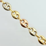 Cadena GC 21.9gr / 67.5cm / 8mm Tres Oros 18K ©