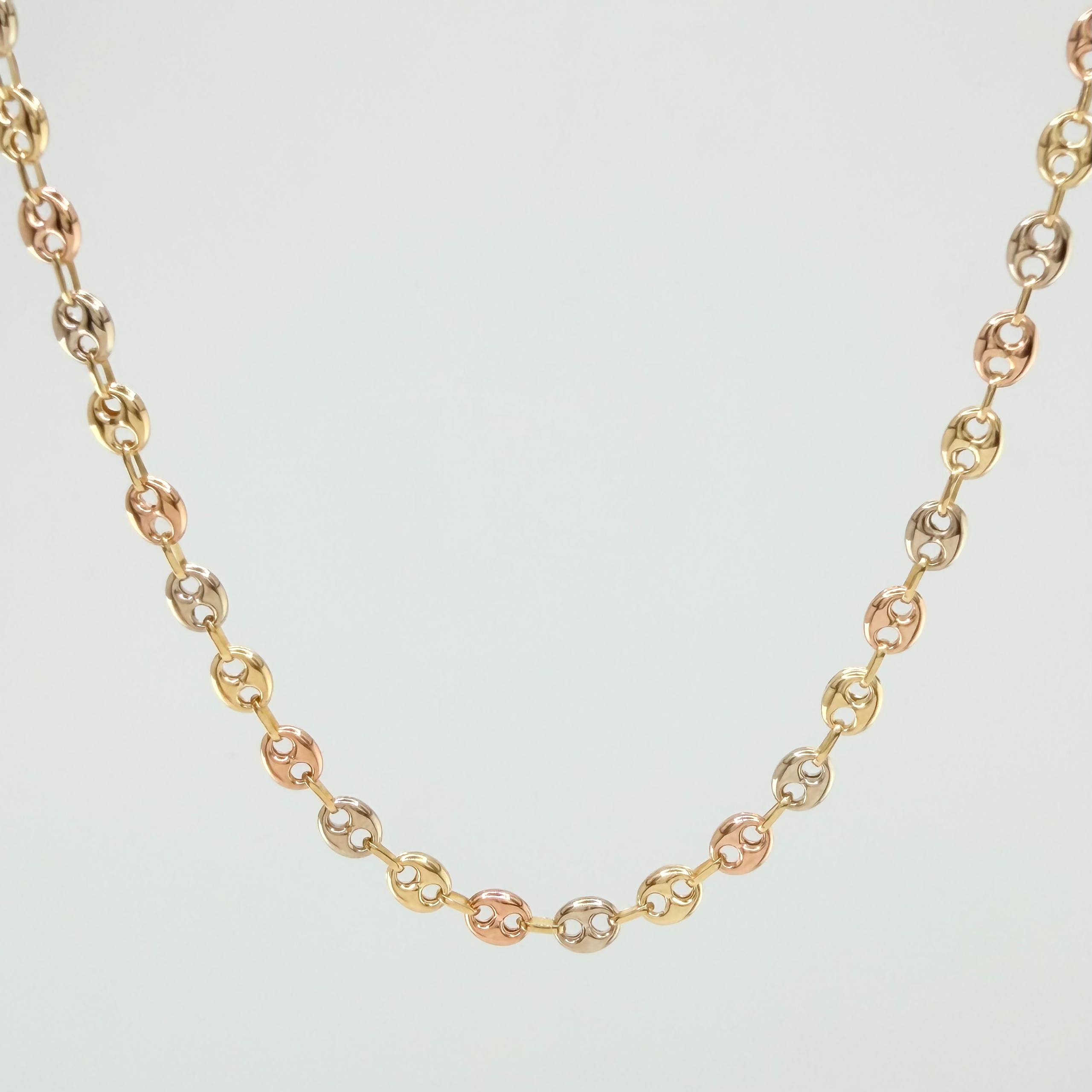 Cadena GC 7.2gr / 65cm / 3.6mm Tres Oros 18K ©