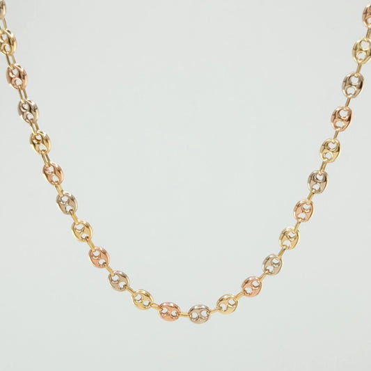 Cadena GC 7.2gr / 65cm / 3.6mm Tres Oros 18K ©