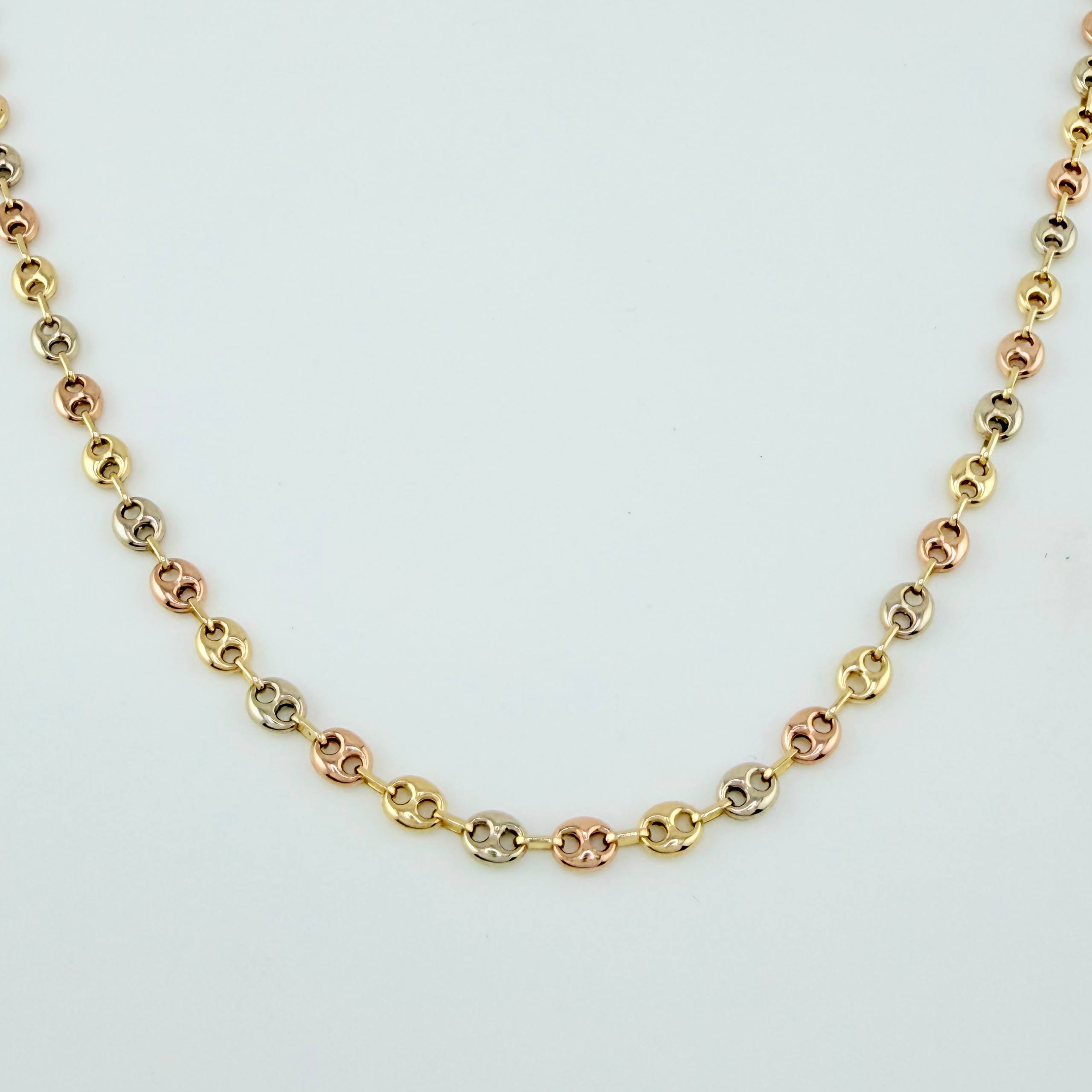 Cadena GC 7.2gr / 65cm / 3.6mm Tres Oros 18K ©