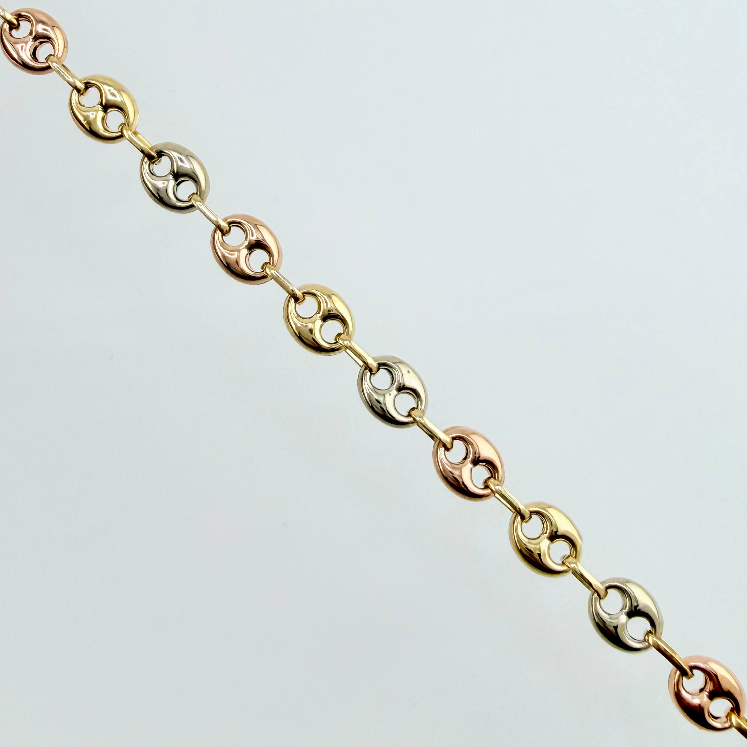 Cadena GC 7.2gr / 65cm / 3.6mm Tres Oros 18K ©