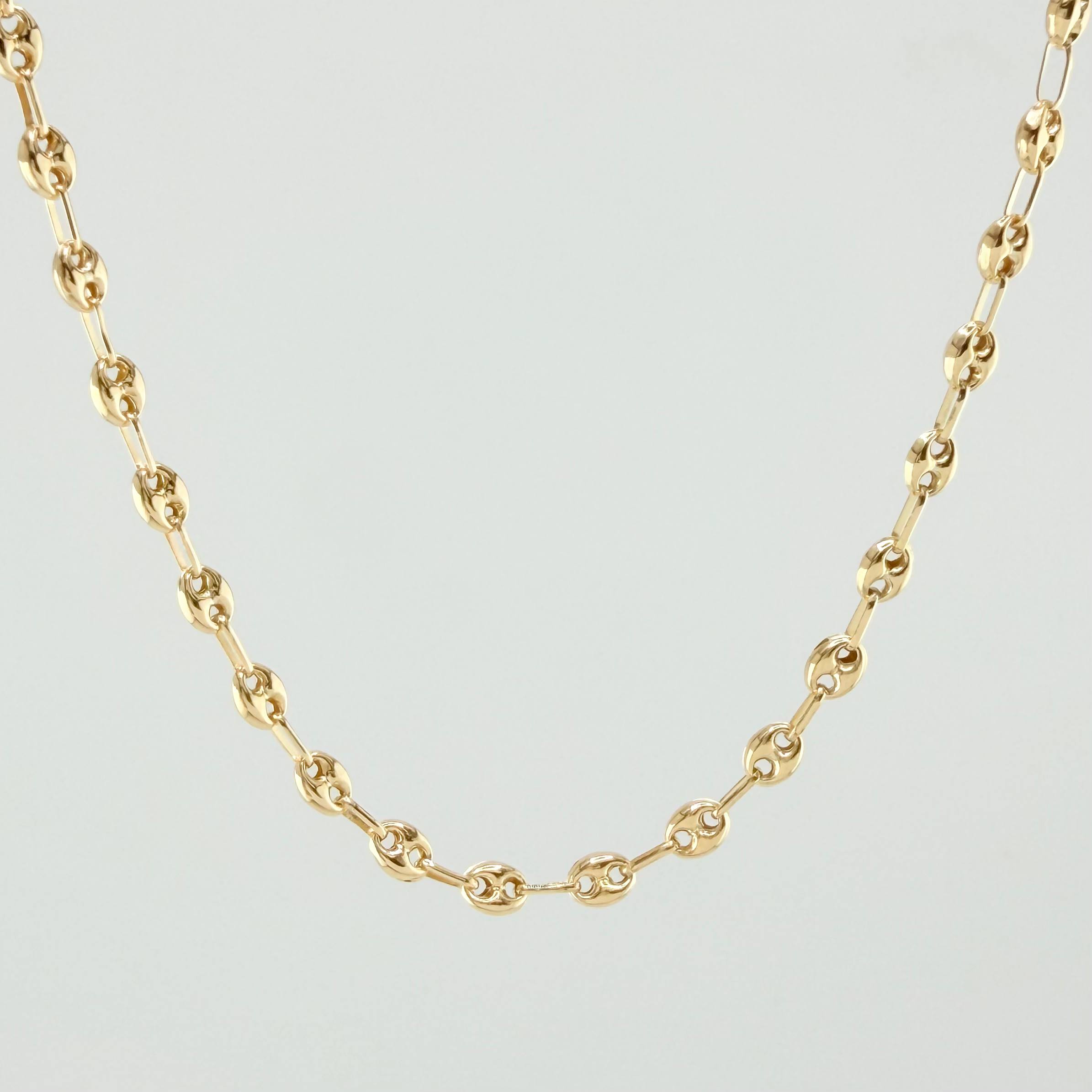 Cadena GC 6.4gr / 65cm / 3.2mm Oro Amarillo 18K *