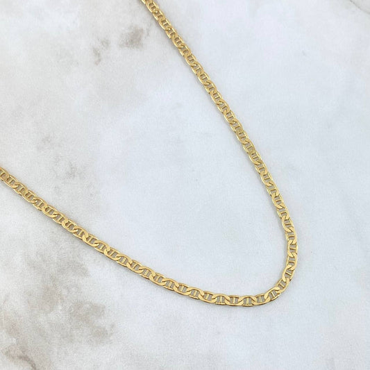 Cadena Escalera 13.75gr / 60cm / 3.5mm Oro Amarillo +3 18K *