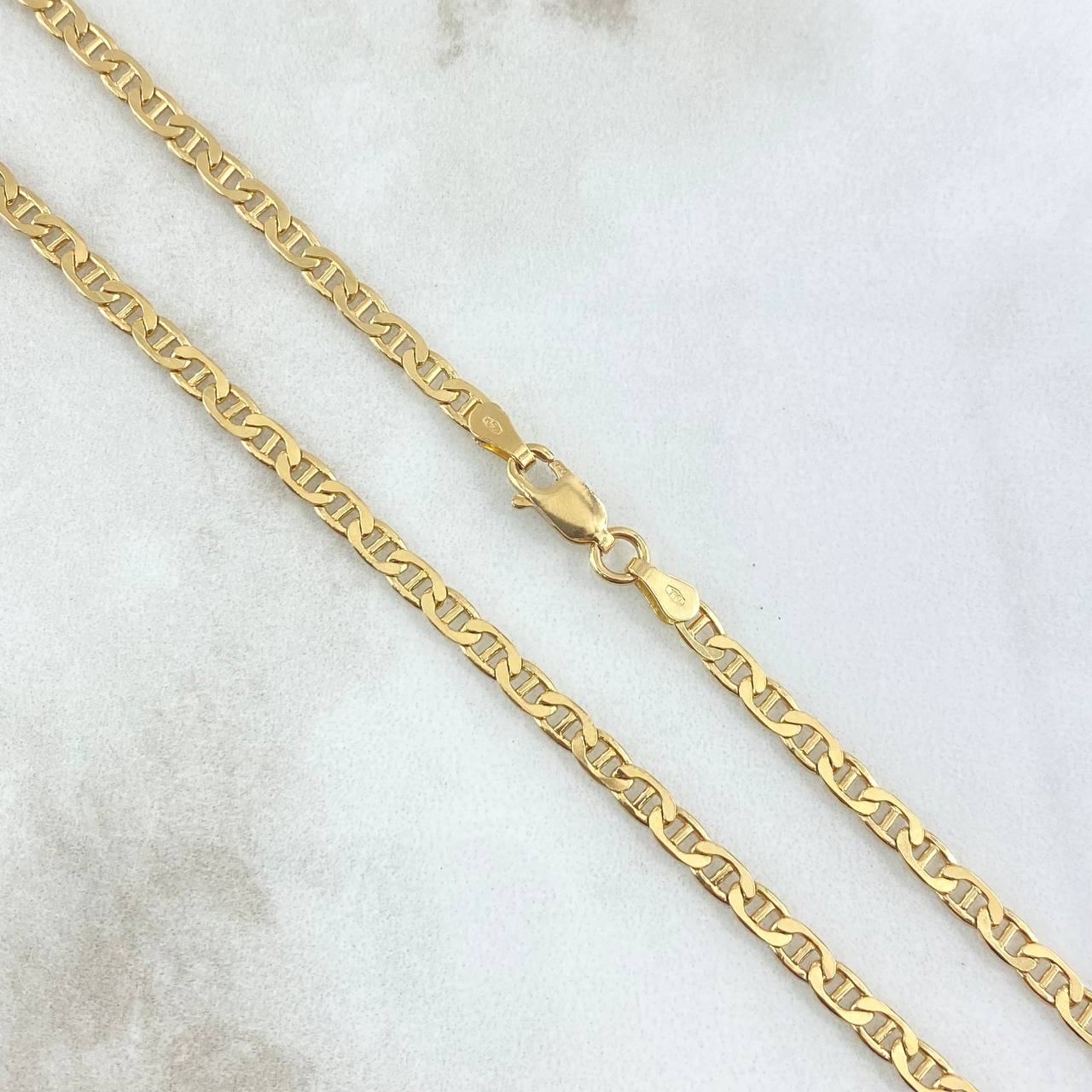 Cadena Escalera 7.15gr / 60cm / 2mm Oro Amarillo +3 18K