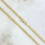 Cadena Escalera 13.75gr / 60cm / 3.5mm Oro Amarillo +3 18K *