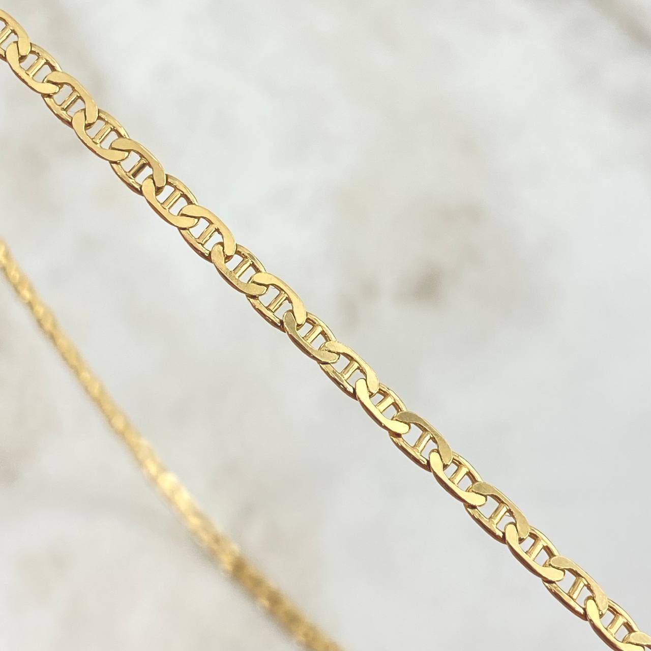 Cadena Escalera 13.75gr / 60cm / 3.5mm Oro Amarillo +3 18K *
