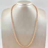Cadena Militar 23.2gr / 55cm / 4mm Bola Diamantada Luna Oro Amarillo Nac.Esp. 18K ©