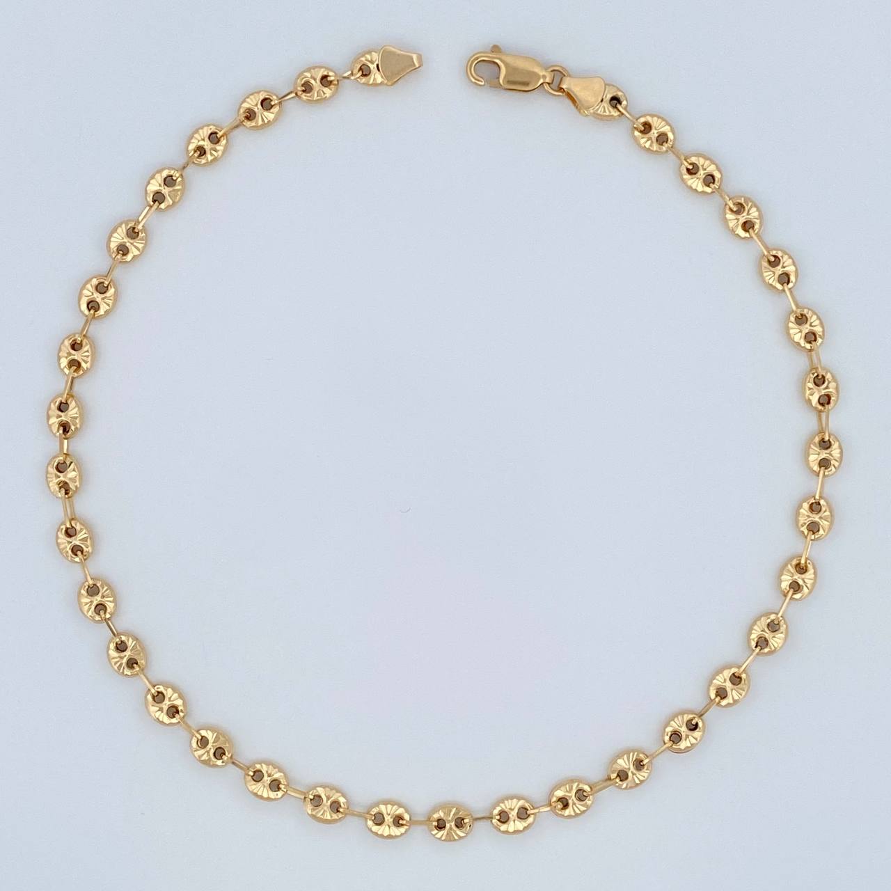 Tobillera GC 5gr / 27.4cm / 4.2mm Oro Amarillo 18K %