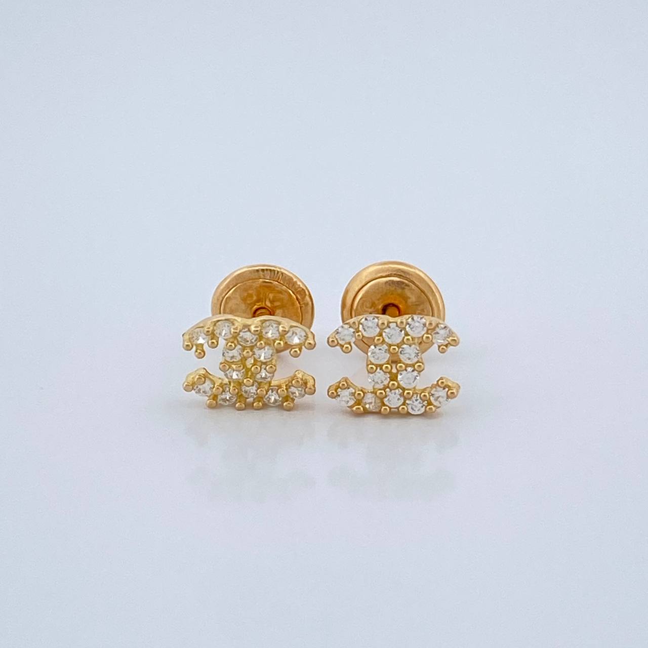 Topos Ola Cruzada 0.85gr / Oro Amarillo 18K %