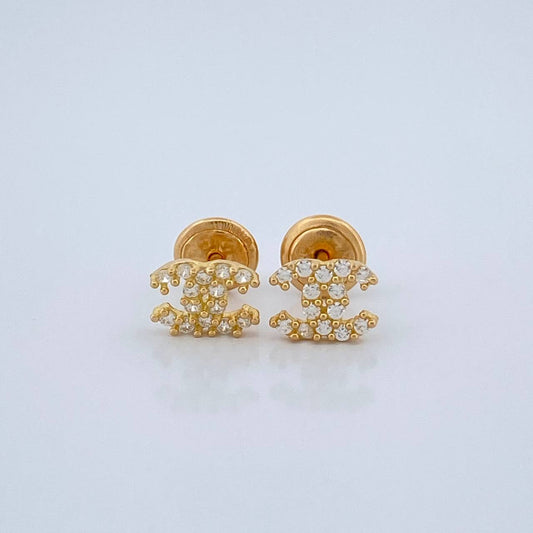 Topos Ola Cruzada 1.3gr / Oro Amarillo 18K %