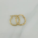 Candongas Sami 1.3 g / 1.7 cm Oro Amarillo 18K