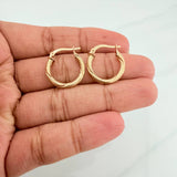 Candongas Mary 2 g / 2 cm Oro Amarillo 18K