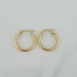 Candongas Mary 1.8 g / 2 cm Oro Amarillo 18K