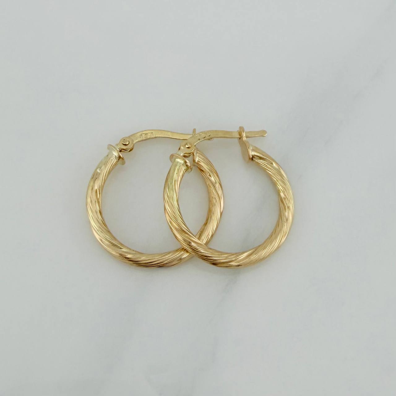 Candongas Mary 1.8 g / 2 cm Oro Amarillo 18K